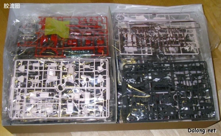 PG 普通版 MBF-02+AQM/E-X01 空装强袭嫣红 + FX-550 空中霸王 - 图片
